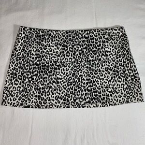 vintage wet seal leopard print mini skirt !!NEW WITH TAGS!!